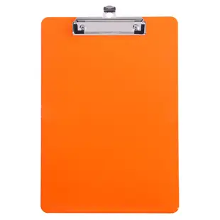 塑膠A4文件夾手寫板 橘色