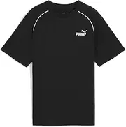 B 687891 Casual Sports T-Shirt, Boys, 25 Spring Summer Color Puma Black (01), 110