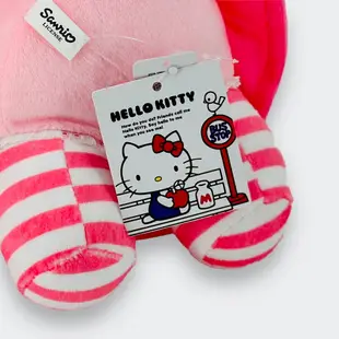 【HELLO KITTY】3吋小洋裝HELLO KITTY 8公分 一對(凱蒂貓HELLO KITTY絨毛娃娃 吊飾 5103025)