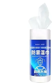 Anti Fog Wipes For Car Windshield | 40 Sheets Eyeglass Cleaning Tissues | Eyeglass Cleaning Wet Tissues Portable For Home Kitchen