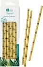 FST6-STRAW Tropical Fiesta Bamboo Paper Straws, Pack of 30, Biodegradable Eco-Fr