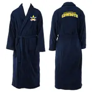 North QLD Queensland Cowboys NRL Adult Polyester Dressing Gown Bath Robe