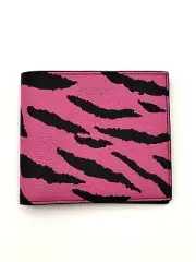 New YSL Pink Tiger Print Wallet