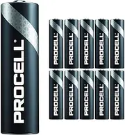 10 Pack - Duracell Procell AA Batteries | 1.5V Industrial Power Alkaline Battery | Home or Office Use | Car Air Freshener Promo Pack | Reliable Long Lasting Power