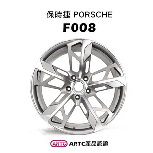 保時捷 PORSCHE 汽車輪圈 Cayenne Coupe 凱燕 輪框 F008 車面鐵灰 21吋 ARTC認證