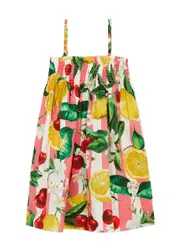 Dolce & Gabbana Kids Printed Cotton-poplin Dress (3-6 Years) - Multicoloured - 05YR (5 Years) 05YR (5 years)