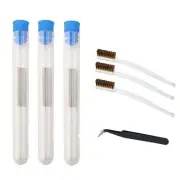30 Needle For 3D Printer Nozzle Cleaning Kit with Tweezers and Brushes