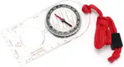 Outdoor Baseplate Ruler Map Scale Compass Scouts for Navigation Camping Hiking