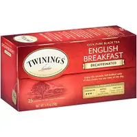 在飛比找蝦皮購物優惠-Twinings 川寧英式早餐紅茶阿薩姆袋泡decaf脫咖啡