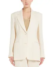 Max Mara Studio Micio Flax Linen Blazer