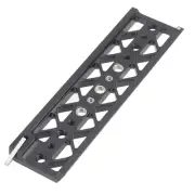 8" Tilta Standard Dovetail Plate - CNC Aluminum Baseplate w/ 1/4"-20 & 3/8"-16
