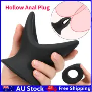 Hollow Anal Butt Plug With Stopper Speculum Anus Dilator Expander BDSM Sex Toys