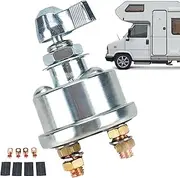 Battery Quick Disconnect - Continuous Leakage Insulator Power Off Kit - Automotive Accessory Outdoor Safe Battery Disconnect Relay for Circuits