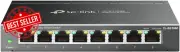 8-Port Gigabit Desktop Switch TL-SG108E Smart Plug & Play Metal Network Hub