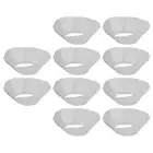 10PC Filter Pack Compatible with Most Range Hoods for Effective Grease Control