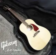 Gibson J-45 Studio Rosewood Antique Natural Acoustic-Electric w/ Hard Case USA