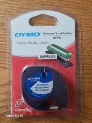 New DYMO Letratag 1/2” X 13" Personal Label Maker Refill Cassette #91459 White