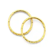9ct Gold Medium Twist Sleepers