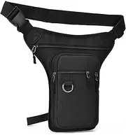 Leg Bag - Drop Leg Belt Bags for Men Women - Shoulder Bag for Motorcycle Riding for Outdoor Driving, Travel, Hiking