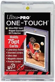 ULTRA PRO 75PT UV One Touch Magnetic Holder-THICK CARDS or Relic cards