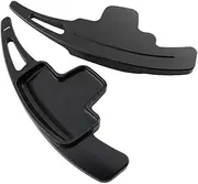 ATATNK Compatible for INFINITI QX30 Q30 S Q30S Base ESSENTIAL Luxe Luxury 2015 2017 Car Steering Wheel Paddle Shift Extension Shifters DSG Sticker(4)