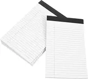 ZUNOXAZ Portable Memo Pad Tear-off Pages A5 Notebook Lined Paper for Work School and Personal Use