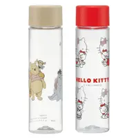 在飛比找樂天市場購物網優惠-透明隨手水瓶 日本 三麗鷗 凱蒂貓 迪士尼 小熊維尼 水壺 