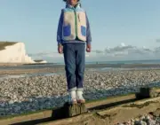 Mini Boden Borg Mix Gilet Vest 11-12 Y