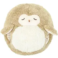 在飛比找蝦皮購物優惠-日本LIVHEART貓頭鷹玩偶暖手抱枕娃娃公仔毛絨玩具玩偶生