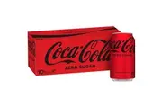 Coca - Cola Zero Sugar Soft Drink Multipack Cans 10 X 375ml