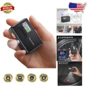 Tiny Pump Mini Electric Bike Pump - 120PSI Portable Inflator with LED Display