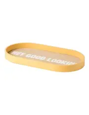 [Hottie] Sunnie Oval Tray in Yellow