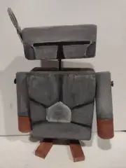Wood block Mando robot, Deebot, Dliteful Crafts wood block robot