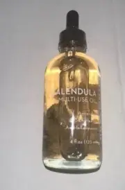Brookstone Calendula Multi-use oil 4 fl.oz enriched with Grapeseed oil Sealed