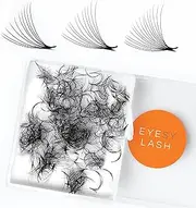 Eyesy Lash 500 Promade Fans | 8D 0.05 Size 14 mm Curl CC | Eyesy Eyelash Extension Premade Lashes Mega Volume Lash Extensions Pro Made Fans Eyelash Extensions Pestanas Pelo A Pelo False Eyelashes