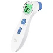 FOREHEAD THERMOMETER FOR ADULTS AND KIDS, DIGITIAL INFRARED THERMOMETER FOR HOME