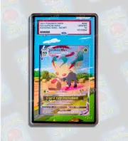 Leafeon VMAX Alt Art PSA CGC Beckett | Display Case Extended Art for Pokémon Car
