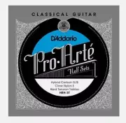Pro-Arte Hybrid Carbon G/B Classical Guitar Half Set Hard Tension HBH-3T