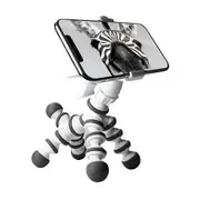 Mustard 20cm Zebra Holder Mobile Smart Phone Tabletop Mount/Stand Adjustable