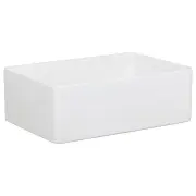 Cornwall Premium 76x50.8x25.4cm Single Fireclay Sink, White