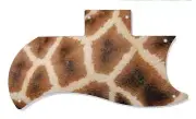 SG Half Face Pickguard Custom Gibson Graphic Graphical Guitar Single Giraffe