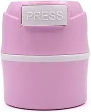 ABS Eye Lash Glue Storage Container Portable Replacement Sealed Stylish Button Switch Box Jar Beauty Tool Accessories Pink