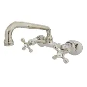 Kingston Brass KS213 Magellan 1.8 GPM Widespread Bridge Kitchen - Nickel