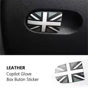 PU Trim Sticker Co-pilot glove Box Button Panel for Mini Cooper F56 Hatchback 10 (for: Mini)