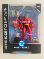 McFarlane DC Multiverse Figurine Superman Red Platinum edition Premium Stocks