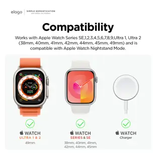 [elago] W10 Apple Watch 充電架 (適用 Ultra 1/2, 9~1, SE)