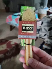 Bass baby brush with tag soft bristle
