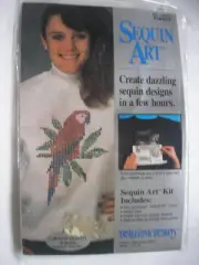 SEQUIN ART KIT NIP PARROT, HOT AIR, OR UNICORN CHOICE DISTLEFINK DESIGNS