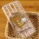 Rilakkuma 拉拉熊/懶懶熊 HTC Desire 610 彩繪透明保護軟套-花草優雅熊