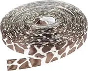 Outanaya Giraffe Pattern Ribbon for DIY Projects Durable Animal Print Grosgrain Ribbon for Wrapping Crafting Sewing Wide Yards Long Fade Resistant for Vibrant Creations